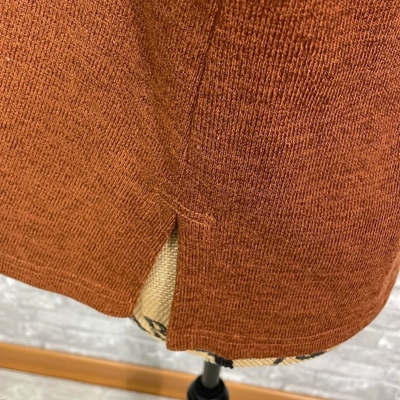 209 wst 38 New York Rust Cowlneck Sweater - Picture 3 of 6